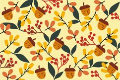 Flat Autumn Background Product Image 1