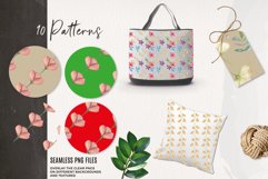Adele Floral Watercolor Seamless Patterns Pretty Flowers Product Image 2