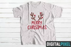 Merry Christmas SVG PNG JPEG AI DXF Circut Cut SVG Files Product Image 2