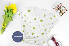 White T-shirt Easter PSD Mockup JPG Full Wrap Product Image 3