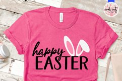 Happy easter - Easter SVG EPS DXF PNG Cutting File Product Image 2