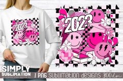 2023 Retro Graduate | Graduation Sublimation Design | Png Product Image 1