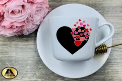 Valentine Heart SVG Valentines Day SVG Love Hearts SVG Product Image 2