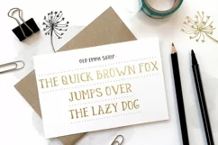Old Emma - Free Font of The Week Product Image 4