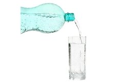 Stock Photo - Bottle with water and a glass Product Image 1