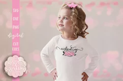 Valentine Kisses 2- SVG DXF PNG Cut file Product Image 2