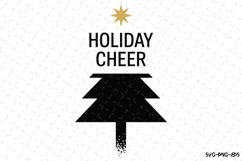 Holiday Cheer Svg | Christmas Svg | Svg Cut Files Product Image 1