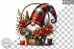 Christmas Gnome Sublimation - Clipart PNG Design Product Image 1