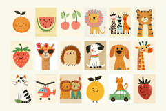 Playful Nursery Prints Wall Art Cute Printable Posters Product Image 6