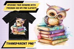 Cheerful Watercolor Wildlife Sublimation Illustration - Sub Product Image 1