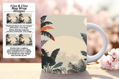 Simple Boho Landscape Mug Wrap 11oz 15oz Product Image 1