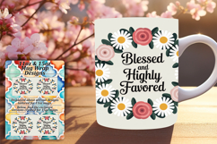Sweet 15oz Mug Wrap Png Artwork , Religious Product Image 1