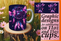 Enchanting Butterfly Fantasy Sublimation Mug - 15oz/11oz Product Image 1