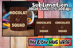 Cherished moments 11oz 15oz mug wrap, Retro Food Product Image 1