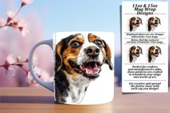 Joyful Funny Dog Lover&#039;s Playful Charm Delight Mug Wrap Product Image 1