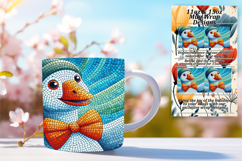 RADIANT 15oz Mug Wrap PNG Design , Goose Product Image 1