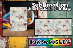 Dynamic Spring Abstract Lines Mug Wrap 11oz 15oz Product Image 1
