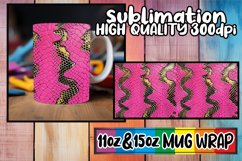 Classy Stylish 3D Quilted Mug Sublimation Design 11oz 15oz Product Image 1