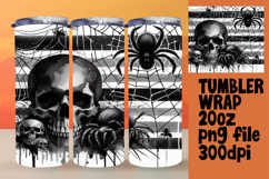 Creative 20oz Tumbler Template , Halloween Product Image 1