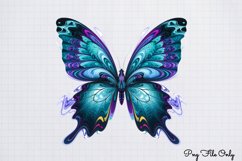 Smoke Butterflies Clipart PNG Product Image 1