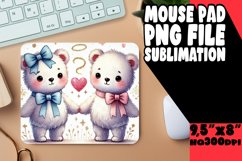 VIBRANT DESK PAD INNOVATIVE PNG, Valentine Bear Product Image 1