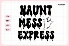 Spooky Bachelorette Party Saying SVG | Haunt Mess Express Product Image 3