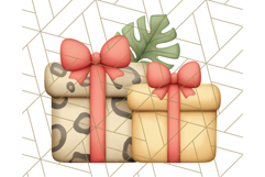 Safari Christmas PNG Clipart, Cute Jungle Animal Art Product Image 4