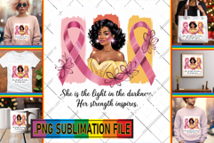 VIBRANT PNG Sublimation Gifts, Cancer Product Image 1