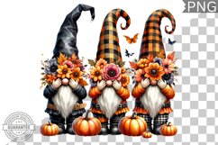 Halloween Gnome Sublimation - Clipart PNG Design Product Image 1