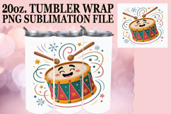 GIFT OF JOYFULNESS 20oz TUMBLER WRAP, Cute Christmas Product Image 1