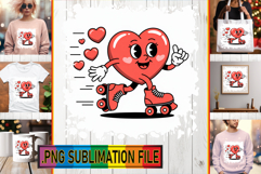 RADIANT PNG TSHIRT Designs, Valenines Heart Product Image 1