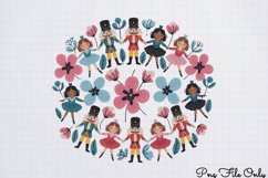 Cute Nutcracker Watercolor Clipart PNG Product Image 1