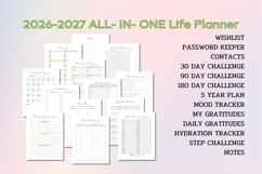 2027-2028 All in One Life Planner Product Image 8