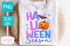 Halloween Season shirt PNG for Sublimation, Spooky Pumpkin Product Image 2