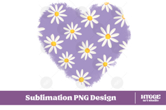 Retro Flowers Background Png Floral Paper Sublimation Splash Product Image 1
