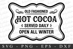 Old Fashioned Hot Cocoa Svg | Christmas svg Product Image 1