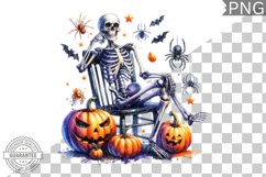 Halloween Skeleton Sublimation Bundle - High Quality PNG Product Image 14