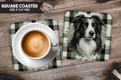 Cute Animals Square Coaster PNG Bundle, Digital Coaster Set Product Image 18