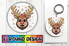 Cozy Circle Designs for Cars, Cute Christmas Product Image 1