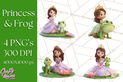 Amethyst Princess Fairy Tale Storybook PNG Clipart Product Image 1