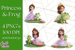 Amethyst Princess Fairy Tale Storybook PNG Clipart Product Image 1