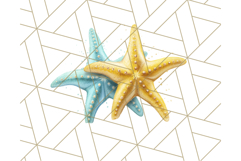 Sky Blue and Sunshine Yellow Summer Clipart PNG, Tropical Product Image 4