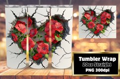 Delicate Petal 20oz Tumbler Wrap Product Image 1