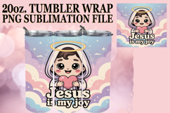 RADIANT SMILES 20oz TUMBLER WRAP, Christian Product Image 1