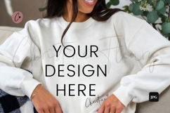 Sweatshirt Model Mockup Product Image 1
