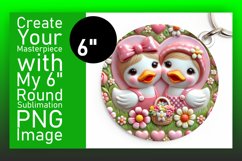 Dynamic Circle PNG for Coasters , Sweet Animals Product Image 1