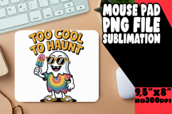 Playful MOUSE PAD Design Magic, Funny Ghost Product Image 1
