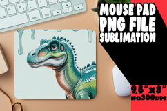 LUMINOUS mouse PAD Creative Design, Cute Dino Product Image 1