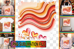 Joyful Tote Bag Designs PNG, Pattern Product Image 1