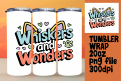FASHIONABLE 20oz Tumbler Design for Any Occasion , Cat Quote Product Image 1